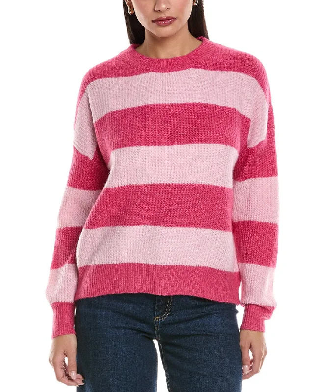 Simple Matching Anna Kay Fluffy Cashmere-Blend Sweater