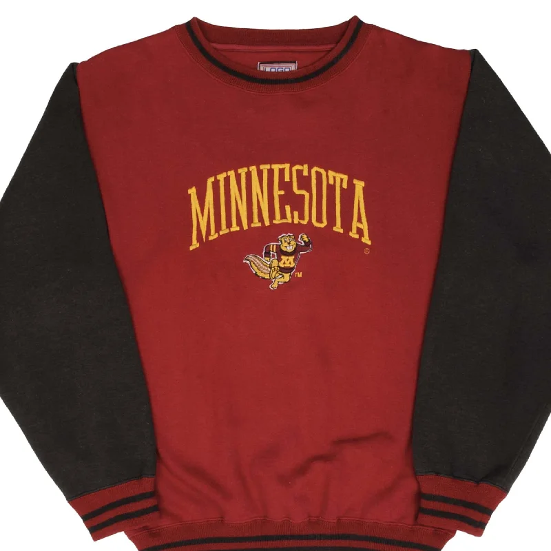 Elegant Tailoring VINTAGE NCAA MINNESOTA GOLDEN GOPHERS EMBROIDERED SWEATSHIRT 1990S SIZE MEDIUM Elegant Tailoring VINTAGE NCAA MINNESOTA GOLDEN GOPHERS EMBROIDERED SWEATSHIRT 1990S SIZE MEDIUM