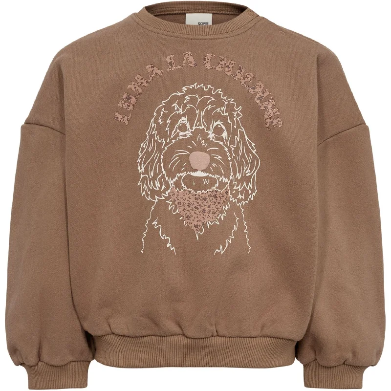 Soft Fabrics Sofie Schnoor Cashew Brown Sweatshirt