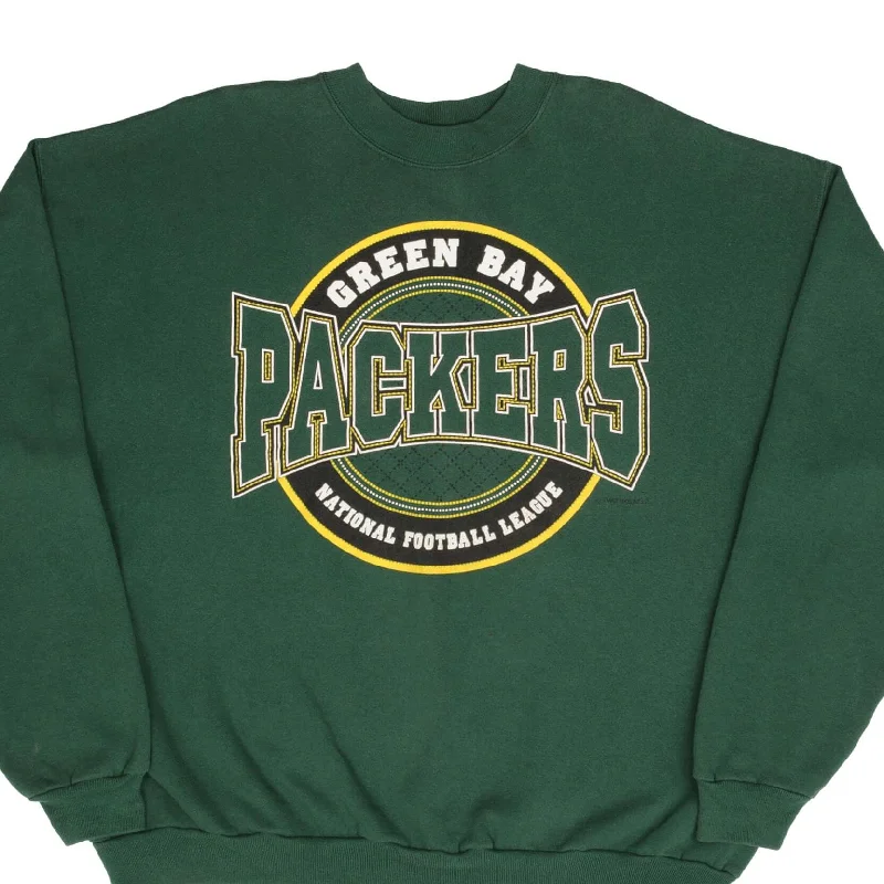 High-quality Design VINTAGE NFL GREEN BAY PACKERS 1996 GREEN SWEATSHIRT SIZE 2XL