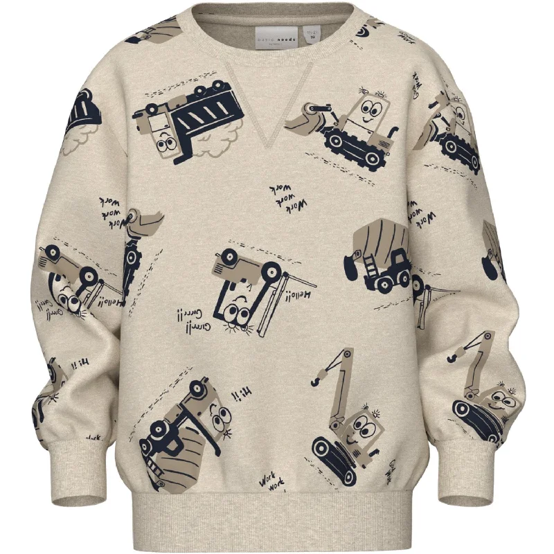 Fashion Innovation Name It Summer Sand Machines Vimo AOP Sweatshirt