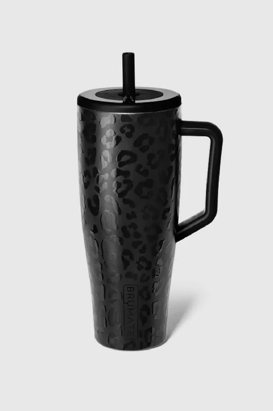 Stylish Jackets BruMate Era 40 oz Tumbler in Onyx Leopard | DWER40OXL-BLACKONYXLEOPARD