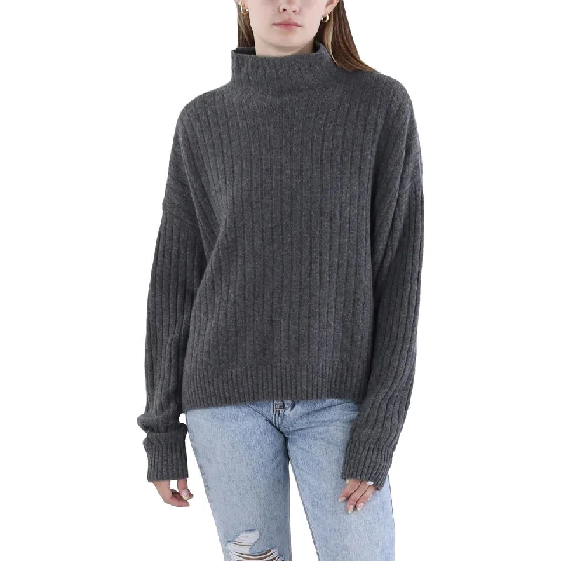 Relaxed Fashion Womens Cashmere Long Sleeves Pullover Sweater
