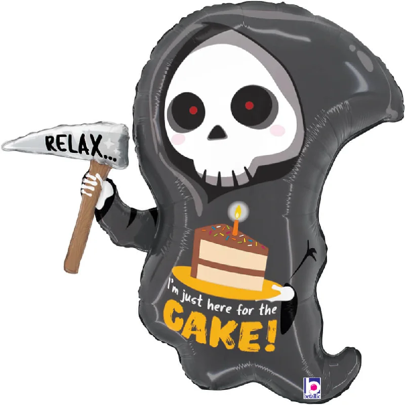 Comfortable Jackets 25 inch GRIM REAPER BIRTHDAY CAKE