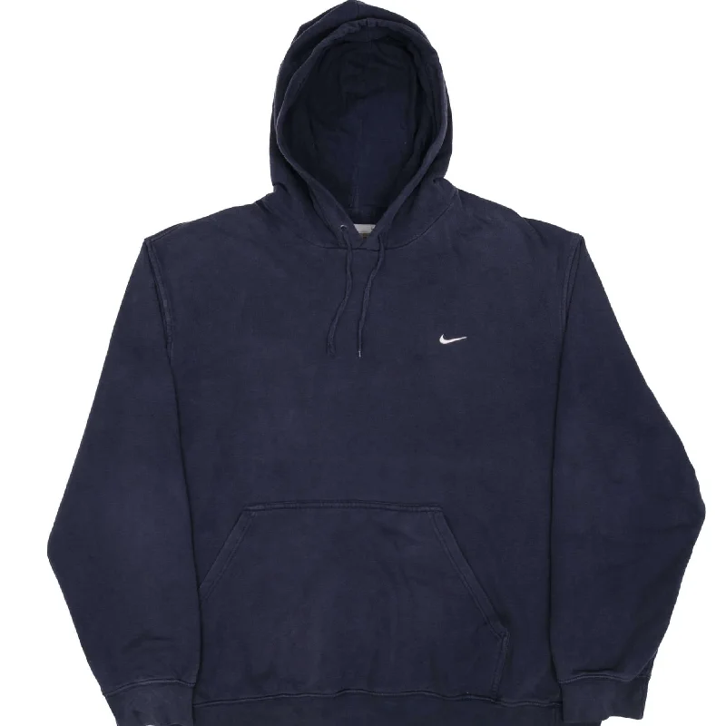 Cool Breeze At Night VINTAGE NIKE CLASSIC SWOOSH NAVY BLUE HOODIE SWEATSHIRT 2000S SIZE 2XL Cool Breeze At Night VINTAGE NIKE CLASSIC SWOOSH NAVY BLUE HOODIE SWEATSHIRT 2000S SIZE 2XL