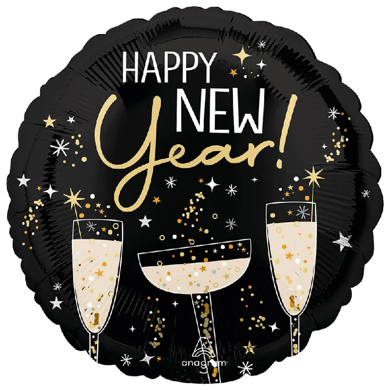 Chic Lounge 18 inch BUBBLY NEW YEAR