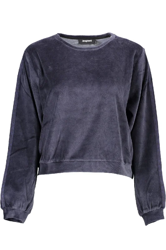 Elegant Tailoring Desigual Chic  Long-Sleeved Round Neck Women's Top