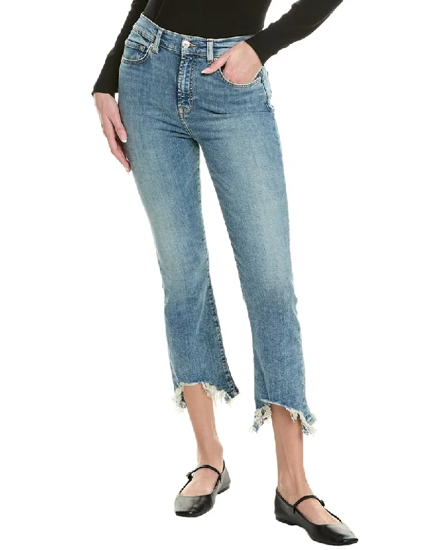 Personalized Design 7 For All Mankind High-Waist Slim Kick Jean