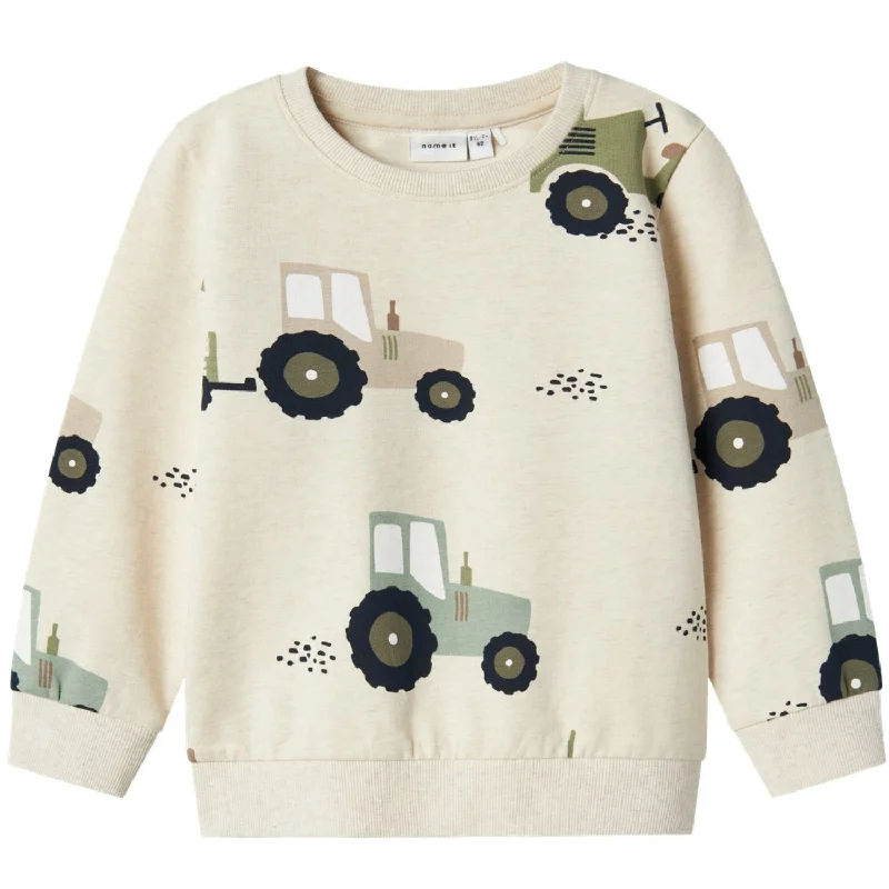 Hooded design Name It Peyote Melange Jam Sweatshirt