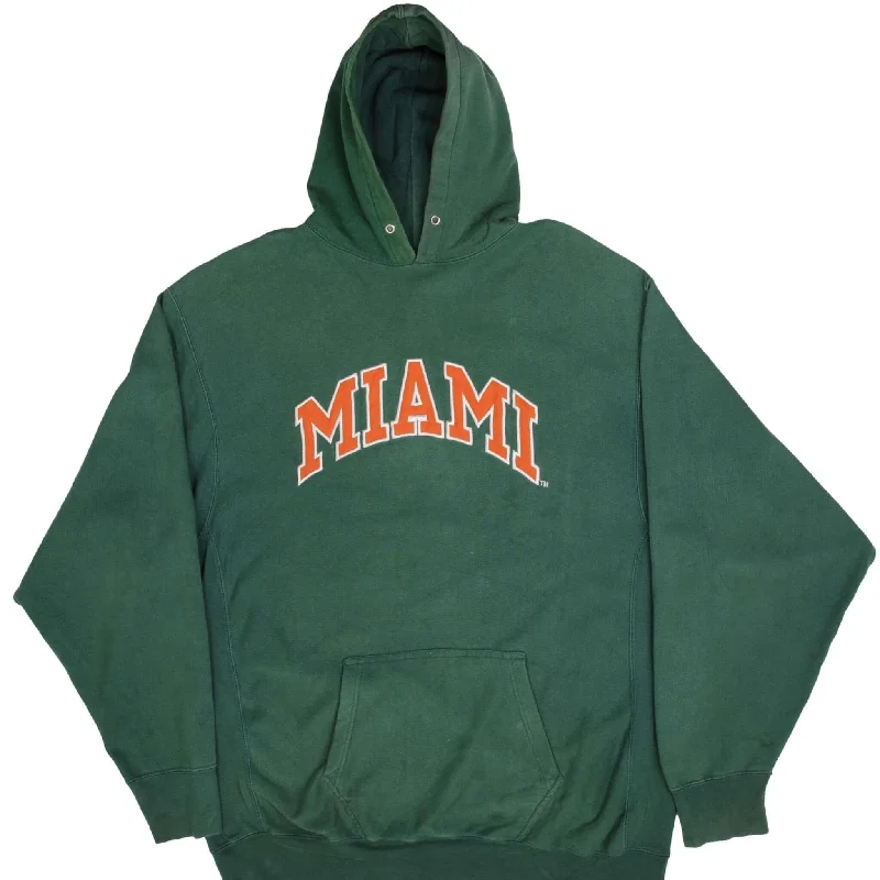 Modern Tailoring VINTAGE REVERSE WEAVE MIAMI 1990S SWEATSHIRT SIZE XL