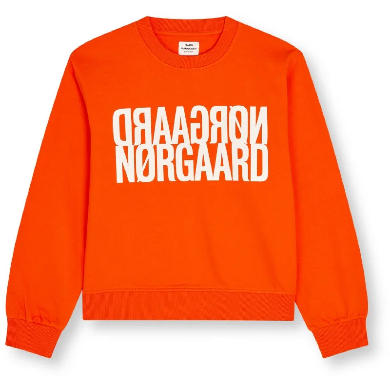 Trendy Traveler Mads Nørgaar Cherry Tomato Light Organic Talinka Sweatshirt