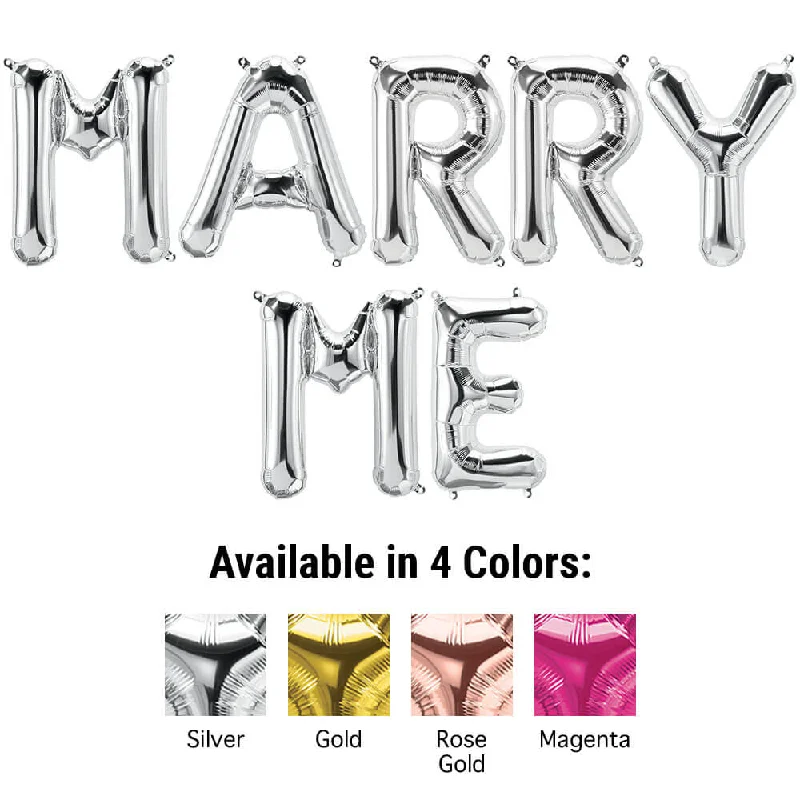 Casual Street 16 inch MARRY ME - NORTHSTAR LETTERS KIT (AIR-FILL ONLY)