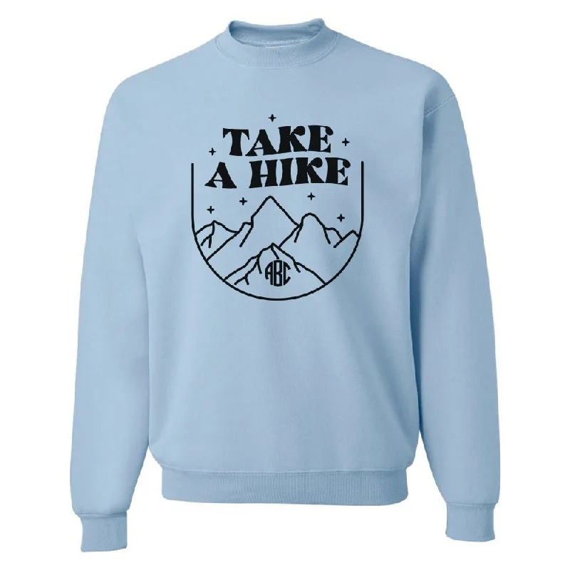 High-quality Styles Monogrammed 'Take A Hike' Crewneck Sweatshirt