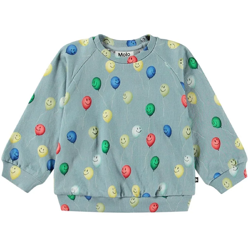 Trends Molo Smiling Balloons Disc Crewneck