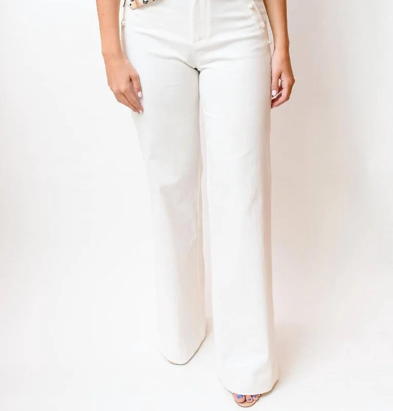 Celebrity Style Luanne Pant In Ceramic