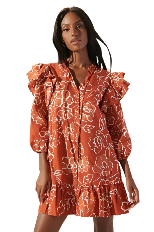 Sporty Wear Deanna Floral Dress