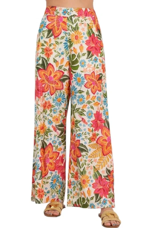 Must-have For Fashion Audra Pants In Multi-Colored