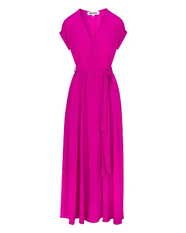 Design Trend Jasmine Maxi Dress - Cranberry