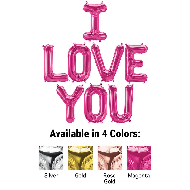 Urban Style 16 inch I LOVE YOU - NORTHSTAR LETTERS KIT (AIR-FILL ONLY)