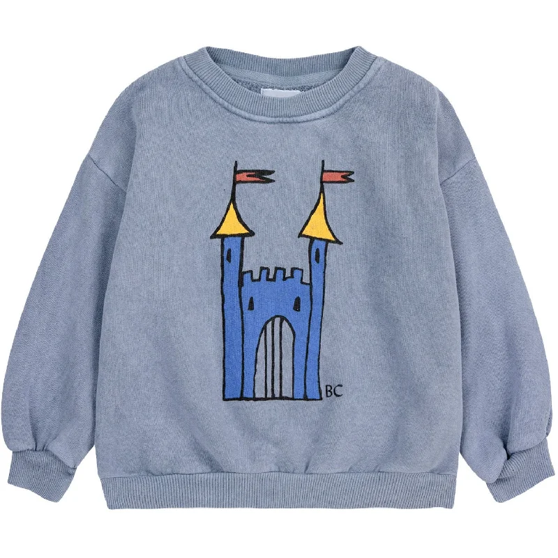 Sweet Style Bobo Choses Grey Faraway Castle Crewneck