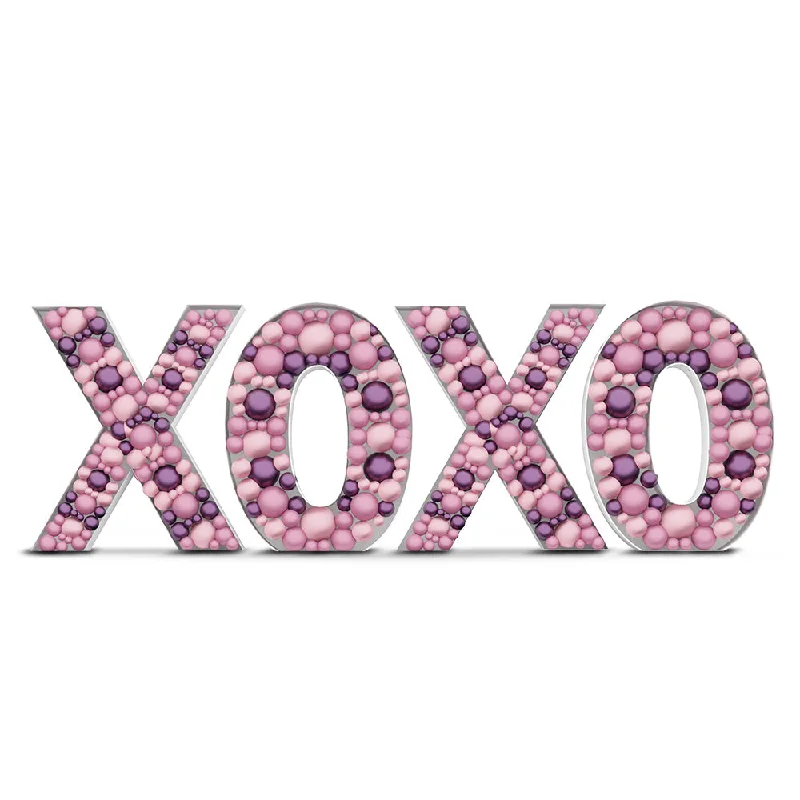 Casual And Casual 39 inch XOXO - MOSAIC FRAME LETTER KIT