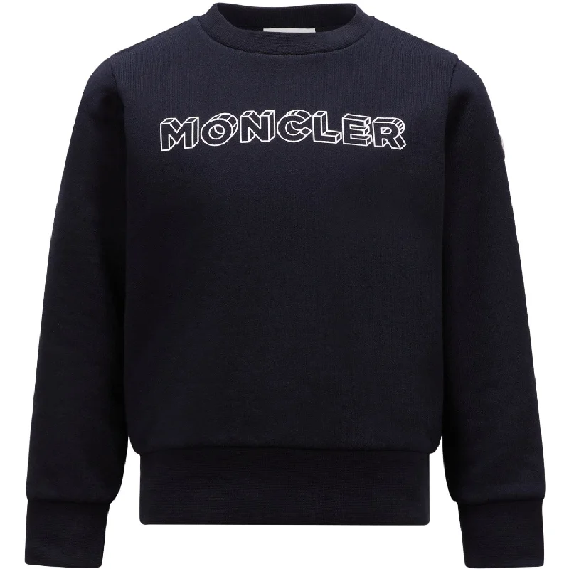 Versatile Wear Moncler Medium Blue Crewneck