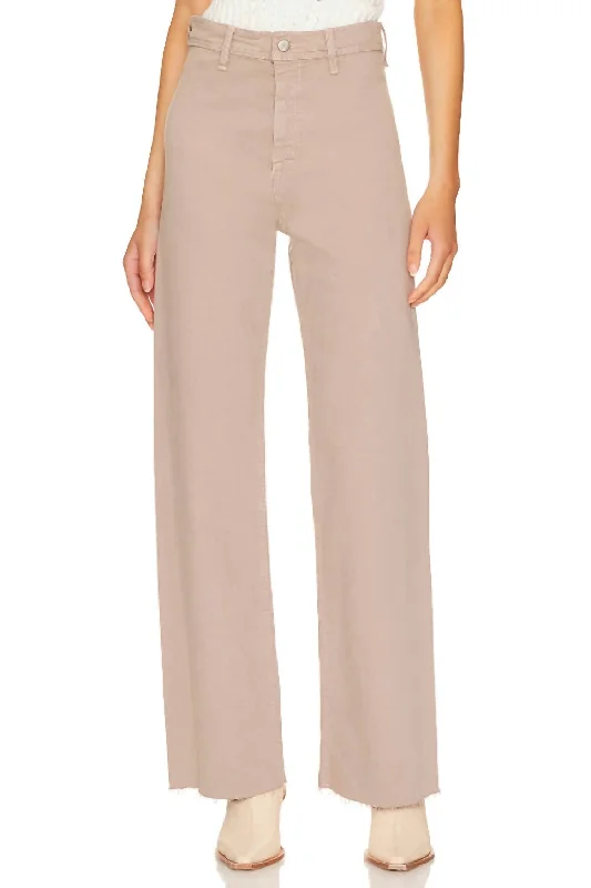 Classic Series Penny High Rise Wide Leg In Burlock