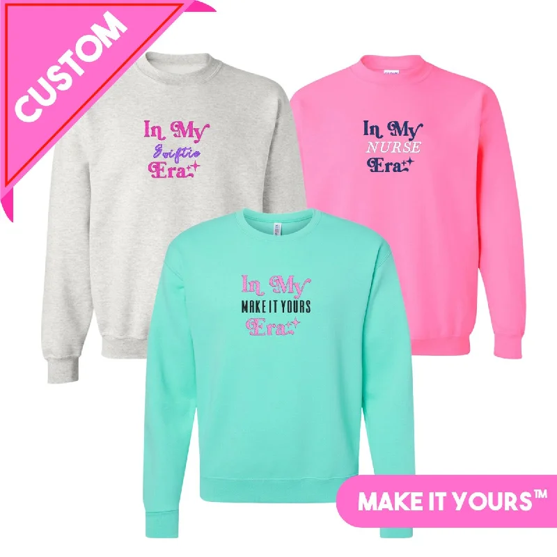 Layered Comfort Make It Yours™ 'In My ___ Era' Crewneck Sweatshirt