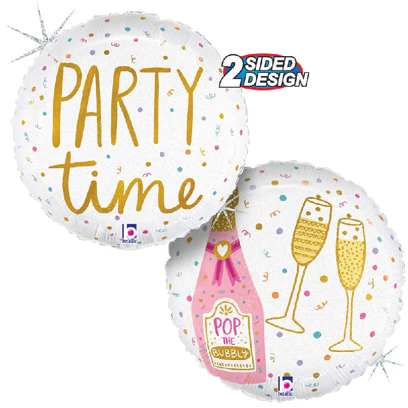 Casual Fit 18 inch PARTY TIME CHAMPAGNE