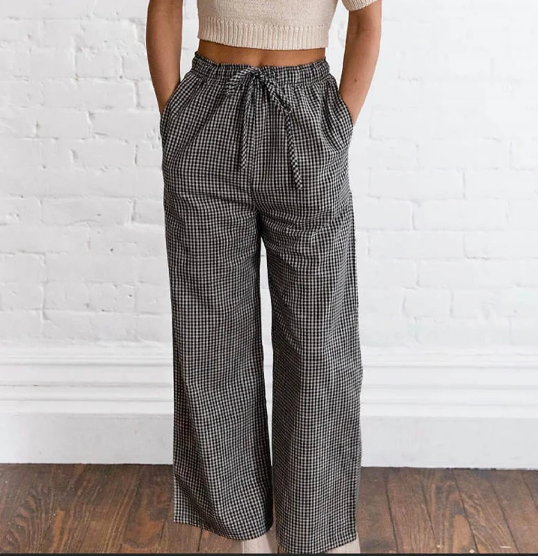Fashion Elements Arlotte Pant In Black