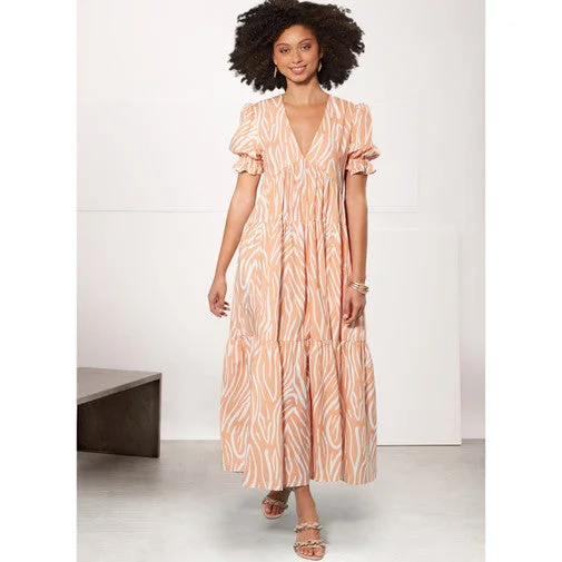 Cozy Fitting Simplicity Dresses S9702