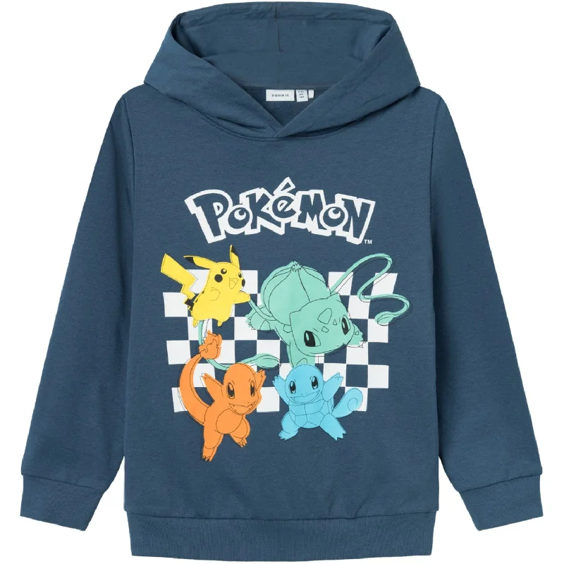 Comfortable Jackets Name It Dark Denim Jister Pokemon Sweatshirt Noos