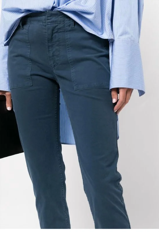 Design Must-have Jenna Pant In Teal Blue