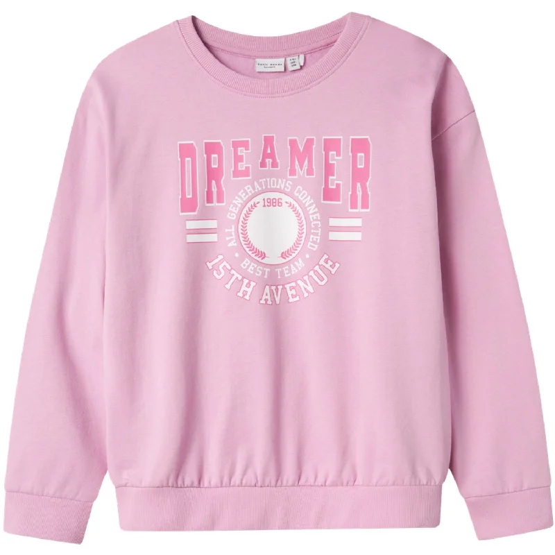 Multifunctional Style Name It Pastel Lavender Dreamer Viloui Sweatshirt