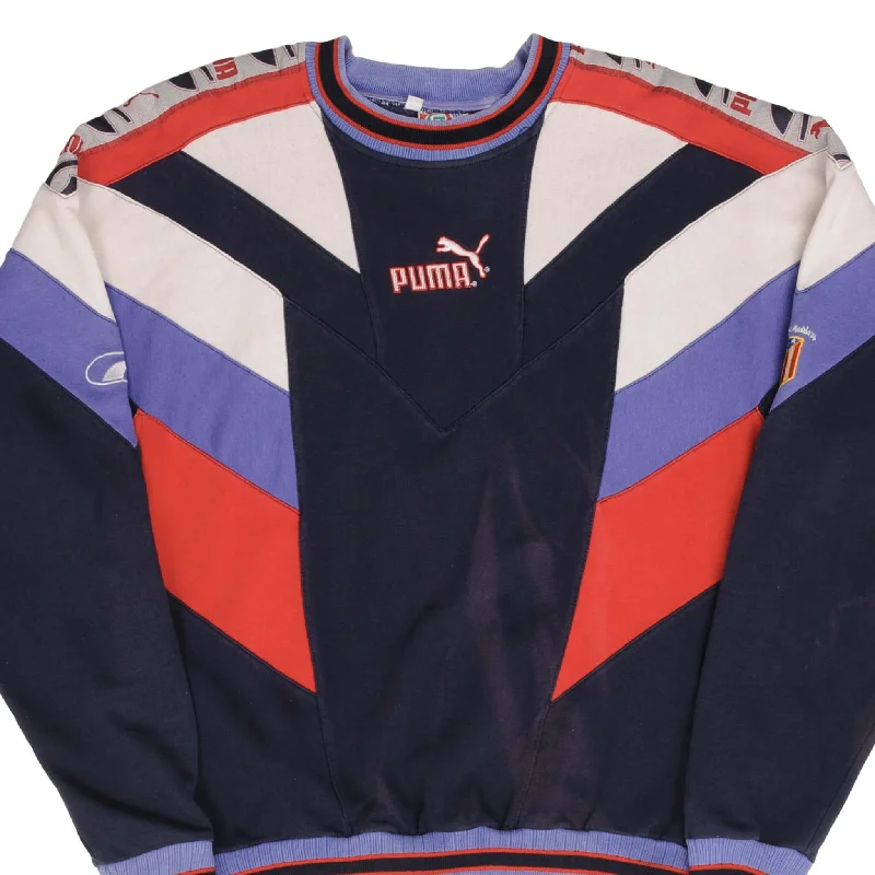 Comfortable And Cold-proof VINTAGE SOCCER ATHLETICO MADRID PUMA CREWNECK SWEATSHIRT 1980S SIZE SMALL Comfortable And Cold-proof VINTAGE SOCCER ATHLETICO MADRID PUMA CREWNECK SWEATSHIRT 1980S SIZE SMALL