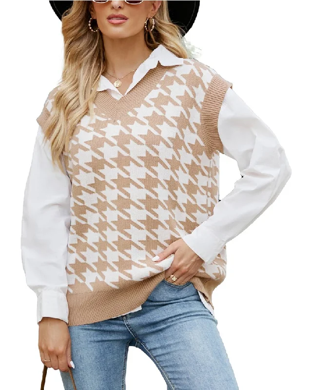 Urban Design Sense Cercei Studio V-Neck Sweater