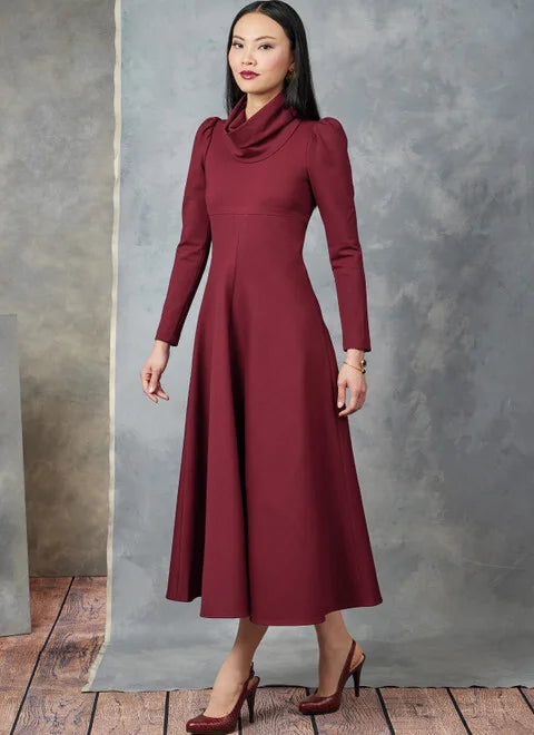 Low-key Luxury Vogue Dress V1907
