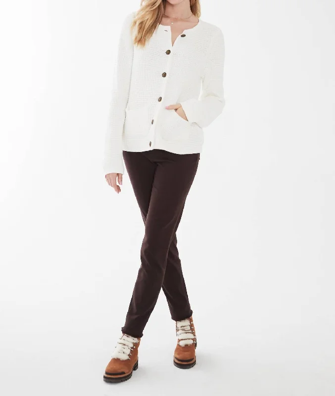 Relaxed Looks Olivia Slim Ankle In Rich Brown