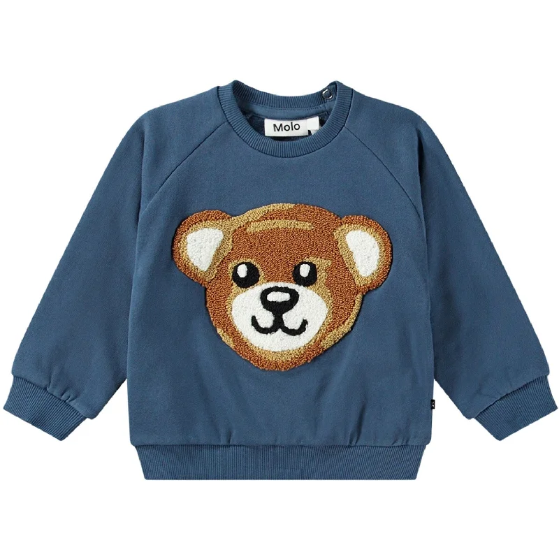 Printed Patterns Molo Teddy Friend Disc Crewneck