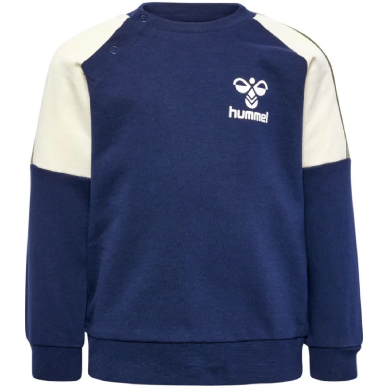 Comfortable Wear Hummel Black Iris Herman Sweatshirt