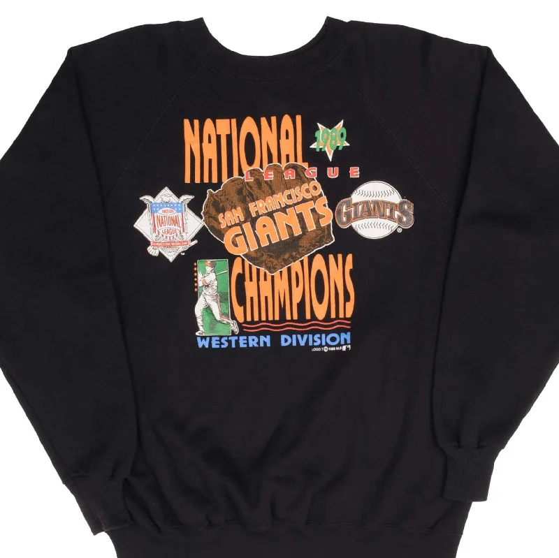 Personal Design VINTAGE MLB SAN FRANCISCO GIANTS NATIONAL CHAMPS 1989 SWEATSHIRT XL MADE IN USA Personal Design VINTAGE MLB SAN FRANCISCO GIANTS NATIONAL CHAMPS 1989 SWEATSHIRT XL MADE IN USA