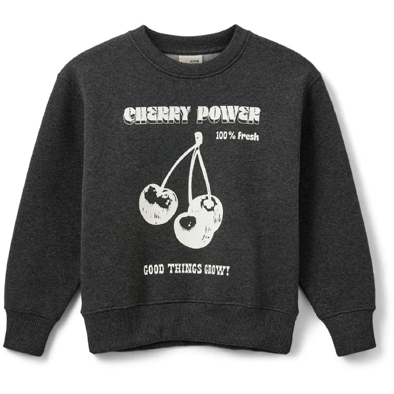 Summer Comfort Sofie Schnoor Dark Grey Melange Sweatshirt