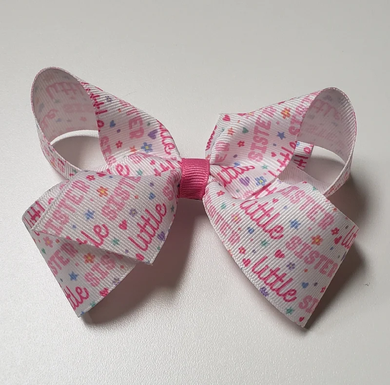 Free And Casual Med Little Sister Grosgrain Bow