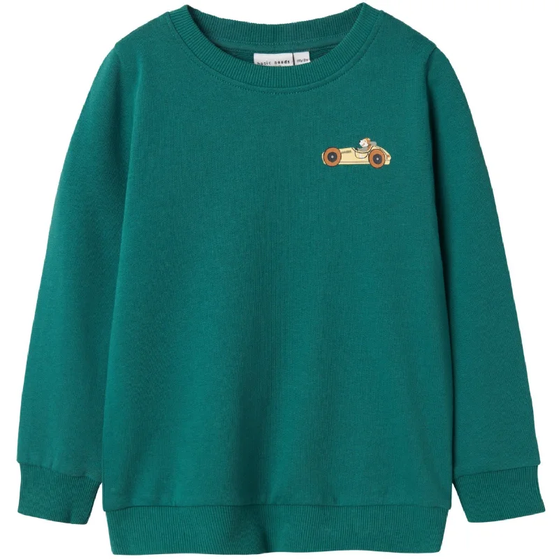 Soft Feel Name It Antique Green Vasha Sweatshirt