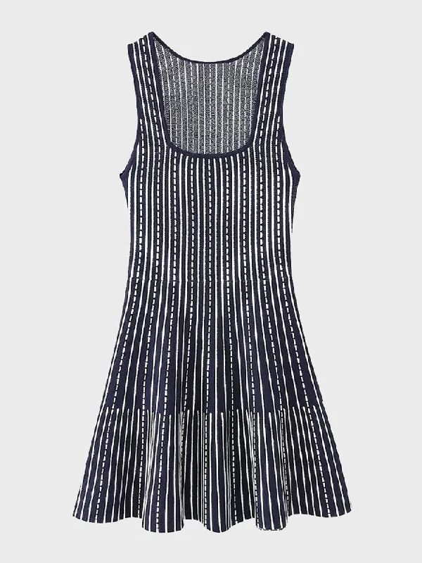 Easygoing Fashion Summer Sultry Knit Mini Dress