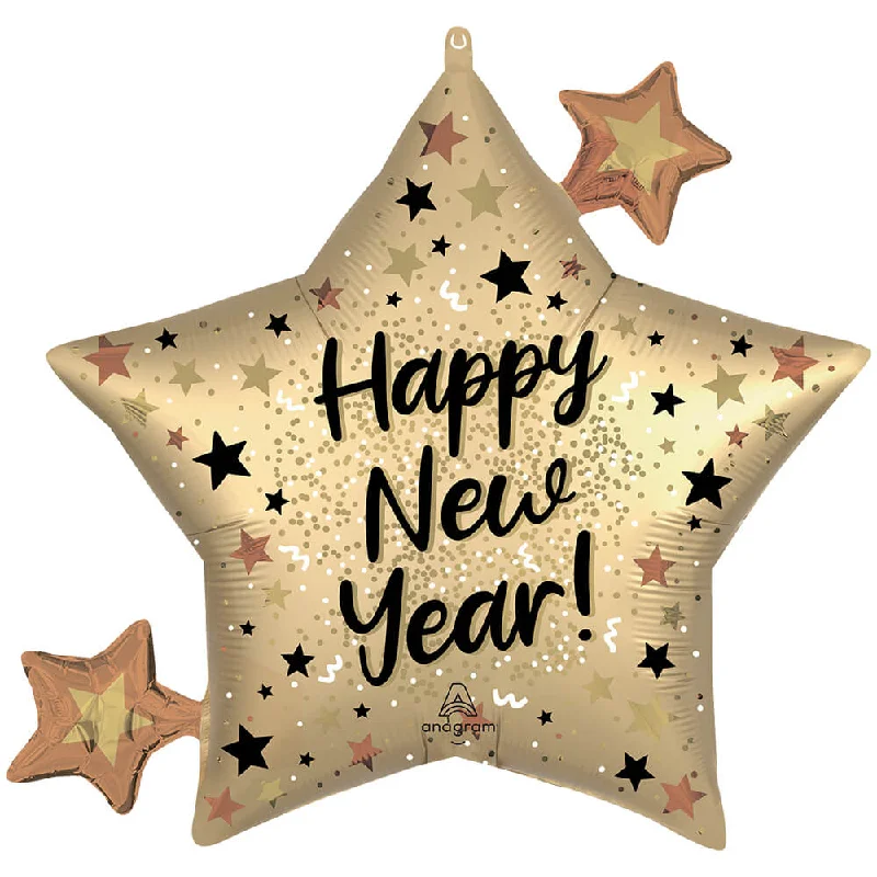 Effortless Comfort 34 inch SATIN NEW YEARS NATURAL SPARKLE STAR
