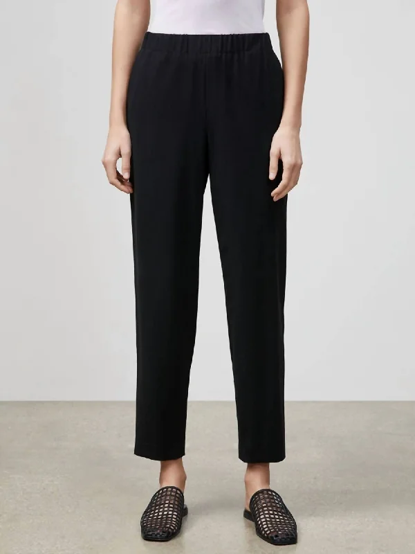 Cozy Footwear Murray Ankle Millenium Crepe In Black
