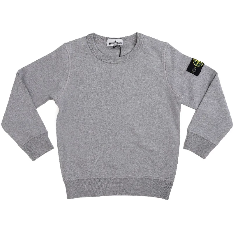 Versatile Itinerary Stone Island Melange Grey Sweat-Shirt