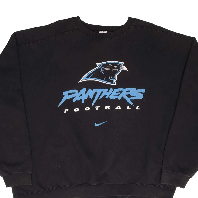 Weekend Wear VINTAGE NIKE NFL CAROLINA PANTHERS CENTER SWOOSH SWEATSHIRT 1990S 2XL MADE USA Weekend Wear VINTAGE NIKE NFL CAROLINA PANTHERS CENTER SWOOSH SWEATSHIRT 1990S 2XL MADE USA