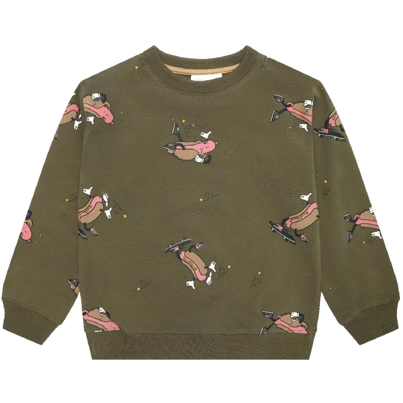 Cozy Lifestyle The New Ivy Green Hot Dundefined AOP Lexington OS Sweatshirt